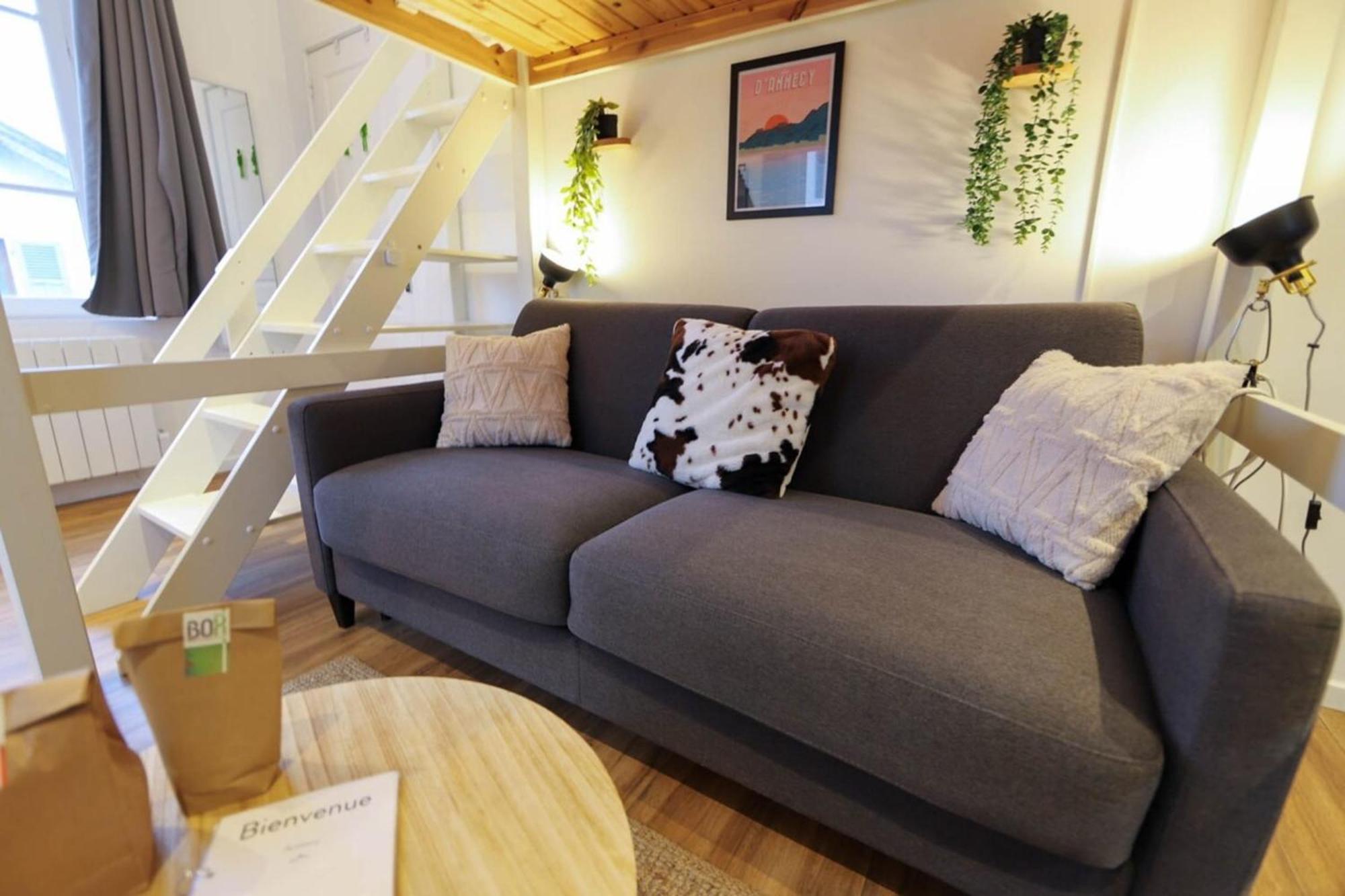 Le Petit Plus - Studio Confortable Avec Parking Apartment อานซี ภายนอก รูปภาพ